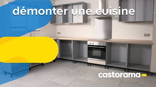 Comment démonter une cuisine  Castorama [upl. by Demmahom]