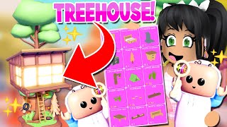 EVERYTHING I WANTED NEW TREEHOUSE in CLUB ROBLOX [upl. by Idnar]