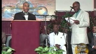 Pastor Gino Jennings Truth of God Broadcast 10001001 Philadelphia PA [upl. by Rebmaed]