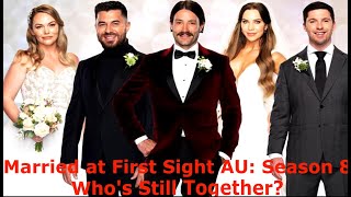 SPOILER ALERT Whos still together Married at First Sight AU Season 8 [upl. by Galvin]