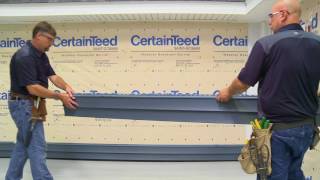 CertainTeed Horizontal Siding Installation [upl. by Otrevogir]