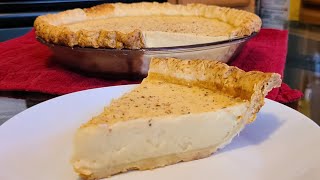 How to make Homemade Custard Pie [upl. by Aliuqa253]