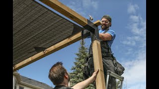 Here’s How to Build a Pergola in One Hour [upl. by Ahseenak523]