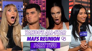 Yahoos AllStar MAFS Reunion Part 2  Yahoo Australia [upl. by Johnette423]