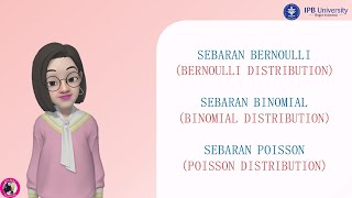 Metode Statistika  Sebaran Peluang Diskrit  Bernoulli  Binomial  Poisson [upl. by Sowell176]