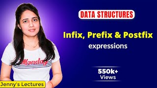 34 Infix Prefix and Postfix expressions  Data Structures Tutorials [upl. by Terese733]