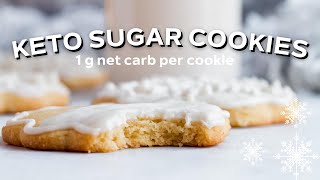 The ULIMATE GUIDE to making the BEST KETO SUGAR COOKIES [upl. by Stover]