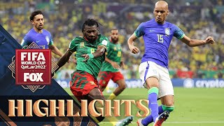 Cameroon vs Brazil Highlights  2022 FIFA World Cup [upl. by Mort]