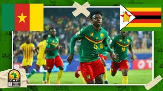 Cameroon vs Zimbabwe  AFRICAN NATIONS CHAMPIONSHIP HIGHLIGHTS  1162021  beIN SPORTS USA [upl. by Ahmed]