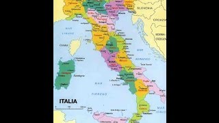 1 Italia geografica Scuola di italiano [upl. by Aneekan]