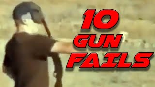 10 FAMOUS Gun Fails YOU CAN FEEL [upl. by Duhl496]