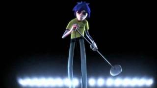 Gorillaz  Clint Eastwood Live 3D Hologram  2D Visual [upl. by Calvinna]