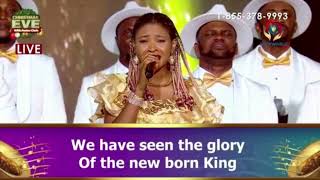 LOVEWORLD SINGERS  BEHOLD THE KING  CHRISTMAS SONG [upl. by Ylreveb]