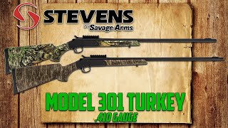 Stevens 301 Turkey 410 Shotgun with TSS Load [upl. by Adine]