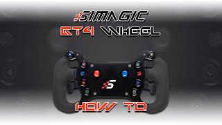 Simagic GT4 Wheel How To [upl. by Veleda]