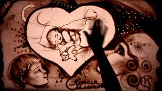 quotMy Heartquot  sand art by Kseniya Simonova [upl. by Kulsrud]