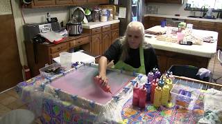 Introduction to Fabric Marbling [upl. by Einoj]