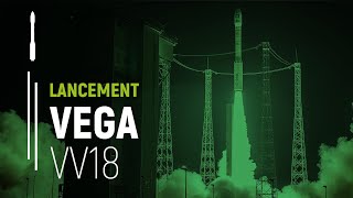 Vol VV18 – Pléiades Neo 3  NorSat3  4 cubesats  Lancement Vega  Arianespace [upl. by Tanberg]