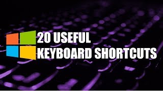 Windows Useful Keyboard Shortcuts You Need to Know [upl. by Irallih]