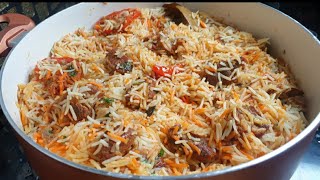 1 Kg Mutton Dum Biryani Banane Ki Sabse Asaan Recipe ❤️  Bakra Eid Special Recipes By Lubna ❤️ [upl. by Chloras]