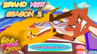 AKHADA  BRAND NEW  Season 2  Eena Meena Deeka Official  Funny Cartoons for Kids [upl. by Etnuahc57]