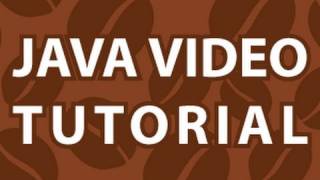 Java Video Tutorial [upl. by Druci125]