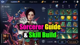 MIR4 Sorcerer Guide amp Skill Build [upl. by Safir]