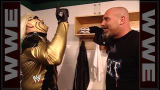 Goldberg meets Goldust Raw April 14 2003 [upl. by Aetnuahs]