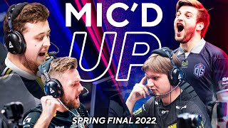 Pro Team Comms from Spring Final 2022  MICD UP [upl. by Eyllek503]