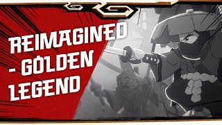 NINJAGO LEGACY shorts  Reimagined  Golden Legend [upl. by Cullen362]