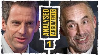 Jordan Peterson vs Sam Harris Vancouver 1 Analysed Arguments [upl. by Azeria]