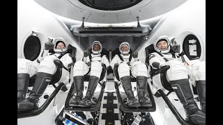 Live from Space Video Inside the SpaceXs Dragon Resilience Spacecraft [upl. by Derraj]