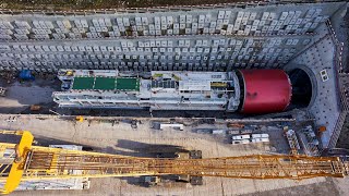 Eppenberg SBB Railway Tunnel  From installation to the breakthrough [upl. by Preuss429]