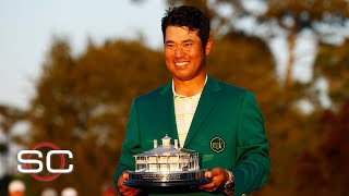 2021 Masters Final Round Highlights Hideki Matsuyama makes history for Japan  SportsCenter [upl. by Anekam]