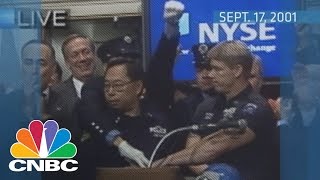 Reopening the NYSE after 911  Archives  CNBC [upl. by Ogeid]