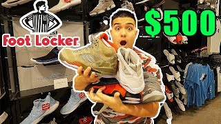 THE 500 FOOTLOCKER CHALLENGE [upl. by Navi]