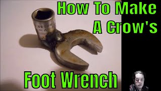 Making Your Own Crows Foot Wrench [upl. by Guy305]