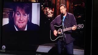 Adam Sandler tribute to Chris Farley 5419 SNL [upl. by Bottali]