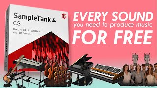 Every Sound to Produce Music for FREE in SampleTank 4 CS [upl. by Islaen]