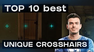 TOP 10 Best Unique Crosshair in CSGO 2022 crosshair codes in the description [upl. by Revolc567]