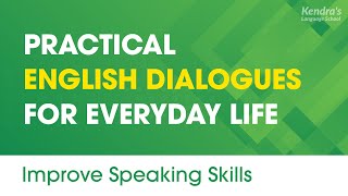 Practical English conversations for everyday life  116 Short Dialogues [upl. by Ritter]