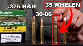 How does the 35 Whelen Compare to the 375 HampH and 3006 [upl. by Ahsehat313]