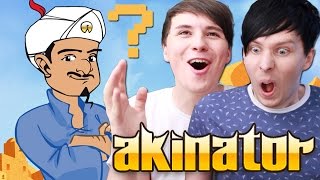 Dan and Phil Play AKINATOR [upl. by Evey605]