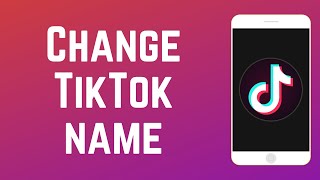 How to Change Your TikTok Username amp Display Name [upl. by Fidel129]