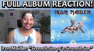 Iron Maiden Seventh Son of a Seventh Son FULL ALBUM REACTION AND REVIEW [upl. by Pattie]