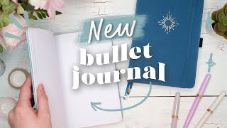 Starting a New Bullet Journal [upl. by Fendig664]