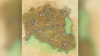 The Elder Scrolls Online Stros Mkai Treasure Map 2 Location [upl. by Newel]