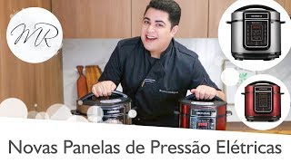 Novas Panelas de Pressão Elétricas Mondial  Receitas na Pressão [upl. by Alba]