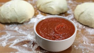 How to Make Pizza Sauce  Awesome Homemade Pizza Sauce Recipe [upl. by Selene]