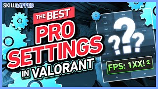 The BEST PRO SETTINGS in Valorant  Video Graphics FPS Minimap amp More [upl. by Aleek739]